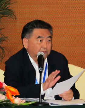 黄小鸥理事长在2013国际热喷涂大会暨全国热喷涂年会上讲话